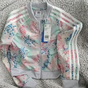 Adidas Girls Track Top/Jacket